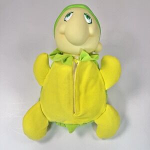 Vintage Soma Light Up Glow Turtle Plush Hug/Squeeze - Glow Worm Style - Works